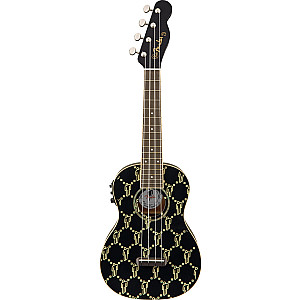 Fender Billie Eilish Ukulele Concert, Black